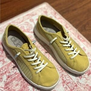 Hey Dude Yellow Sneakers